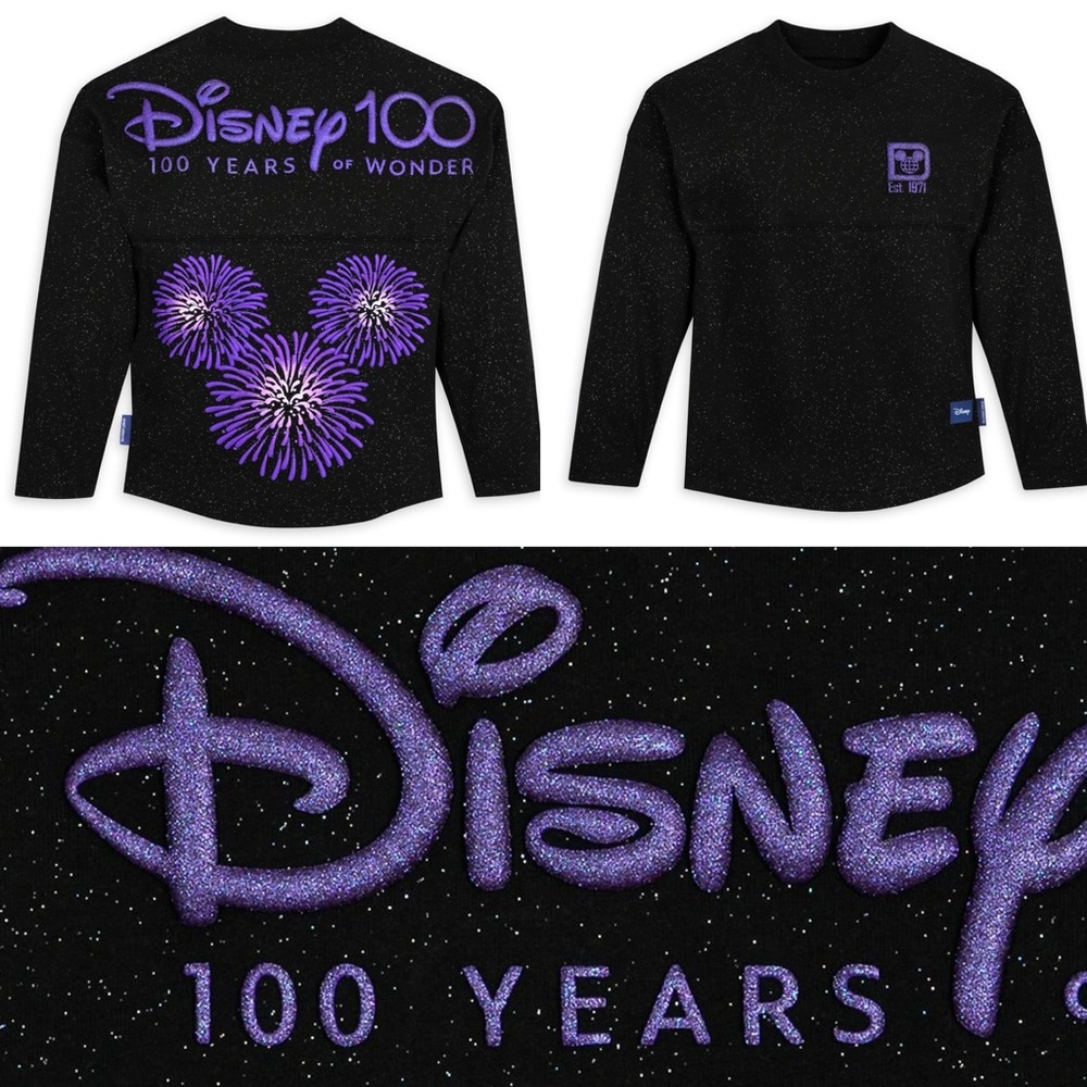 NWOT Disney ‘100 Years of Wonder’ Spirit Jersey - Small